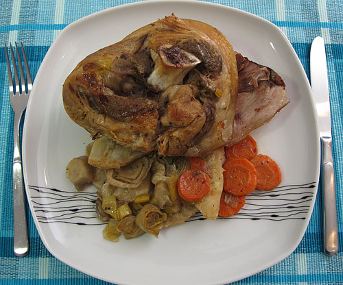 pieczone golonka