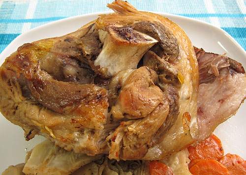 pieczone golonka