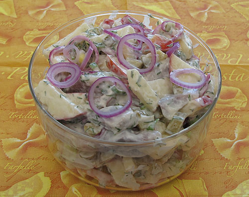 salatka sledziowo-jablkowa